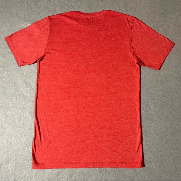 The North Face Men’s T-Shirt Small Red Short Sleeve Logo Tee Outdoor Casua - Picture 6 of 6